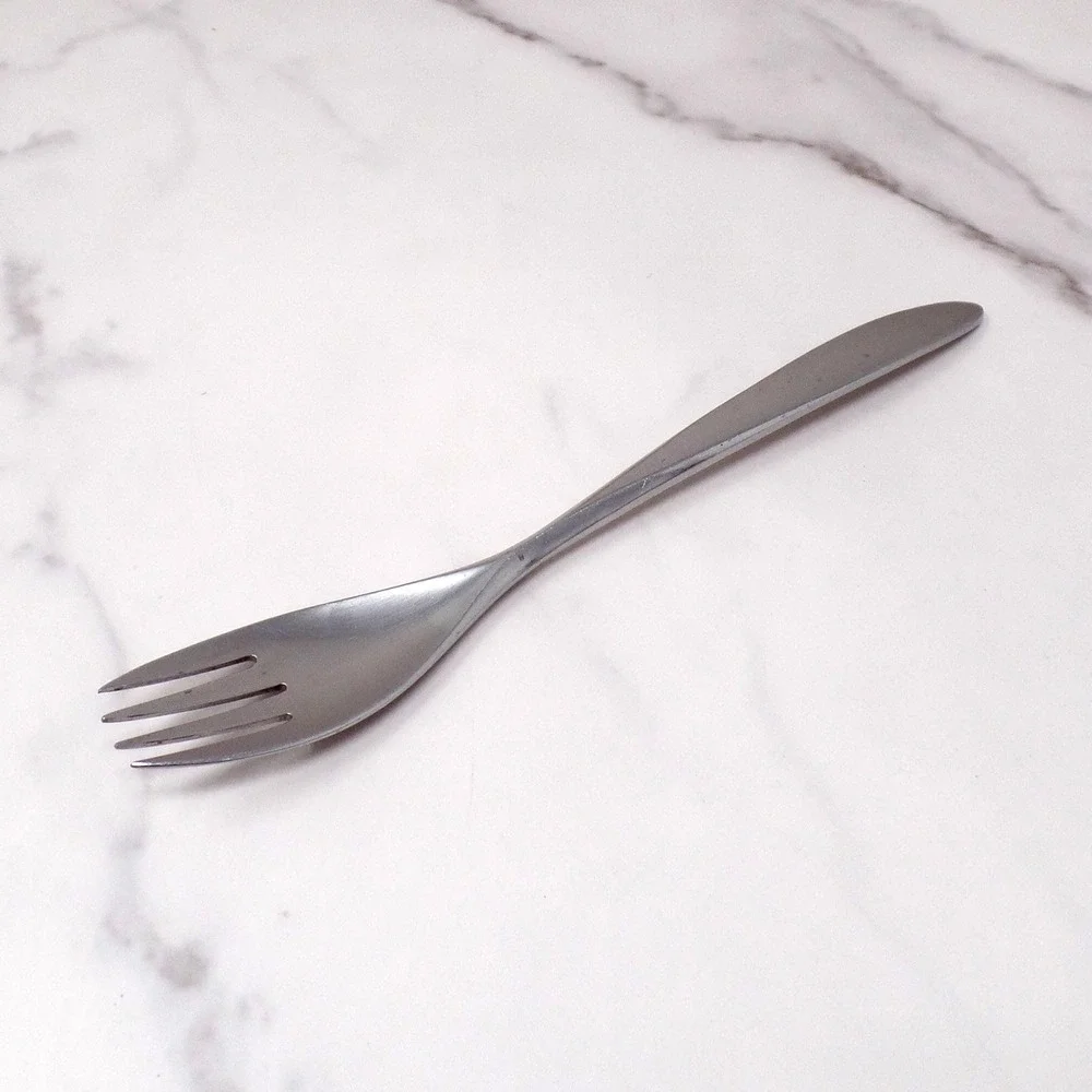 Vintage Wusthof Dreizack Pamir Stainless Steel MCM Flatware, 5 pc Place Setting